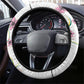 Cameroon Red Stinkwood Floral Steering Wheel Cover Africa Women’s Football Champion Series 2026