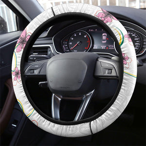 Cameroon Red Stinkwood Floral Steering Wheel Cover Africa Women’s Football Champion Series 2026