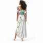 Custom Cameroon Red Stinkwood Floral Summer Maxi Dress Africa Women’s Football Champion Series 2026