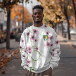 Custom Cameroon Red Stinkwood Floral Sweatshirt Africa Women’s Football Champion Series 2026
