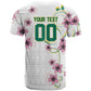 Custom Cameroon Red Stinkwood Floral T shirt Africa Women’s Football Champion Series 2026