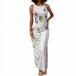 Custom Cameroon Red Stinkwood Floral Tank Maxi Dress Africa Women’s Football Champion Series 2026