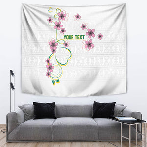 Custom Cameroon Red Stinkwood Floral Tapestry Africa Women’s Football Champion Series 2026