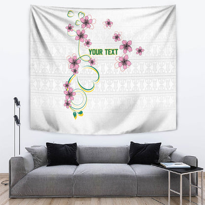 Custom Cameroon Red Stinkwood Floral Tapestry Africa Women’s Football Champion Series 2026