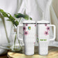 Custom Cameroon Red Stinkwood Floral Tumbler With Handle Africa Women’s Football Champion Series 2026