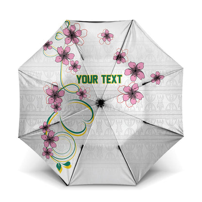 Custom Cameroon Red Stinkwood Floral Umbrella Africa Women’s Football Champion Series 2026