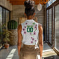 Custom Cameroon Red Stinkwood Floral Women Sleeveless Polo Shirt Africa Women’s Football Champion Series 2026