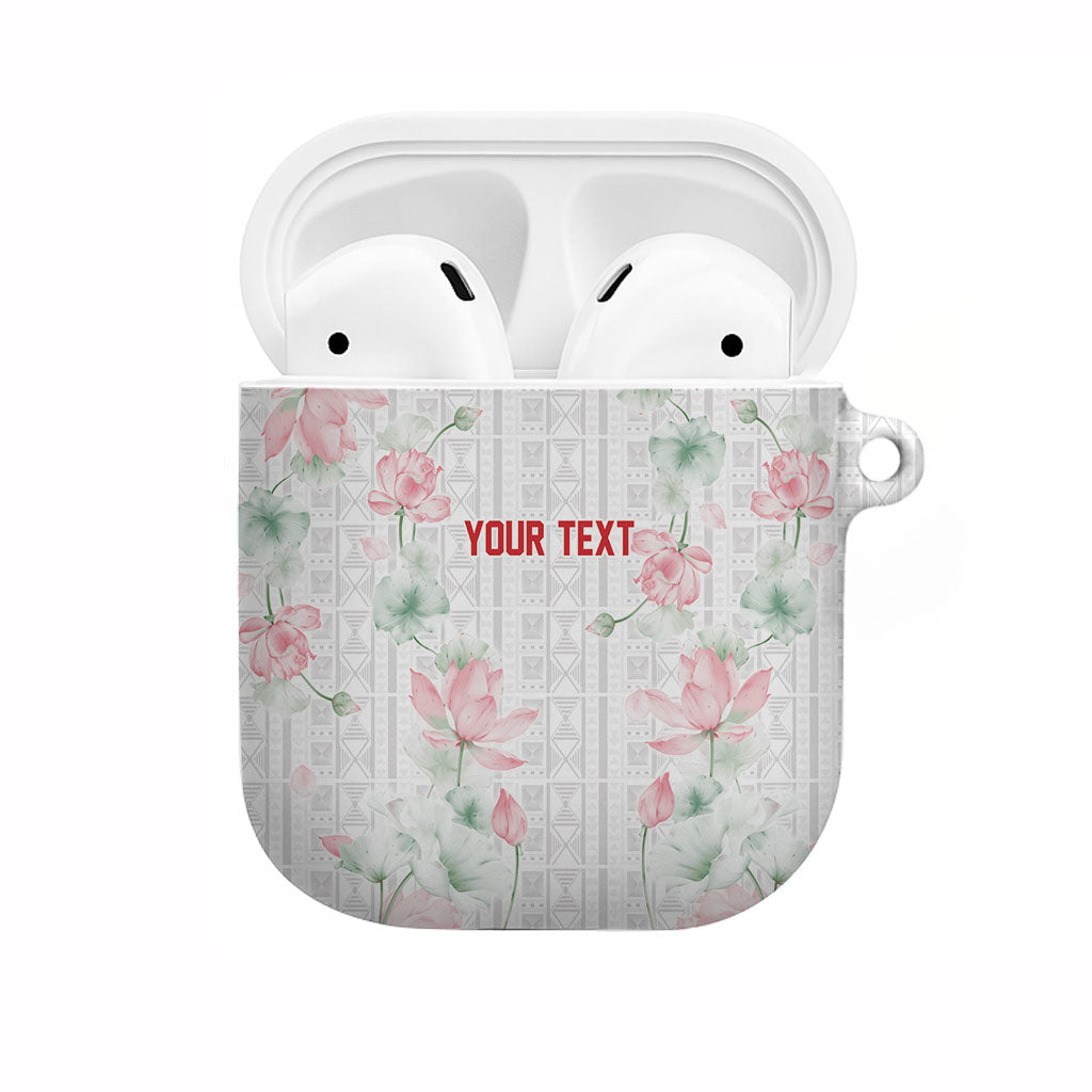 Custom Malawi Lotus Floral AirPods Case Africa Women’s Football Champion Series 2026