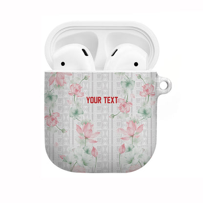 Custom Malawi Lotus Floral AirPods Case Africa Women’s Football Champion Series 2026