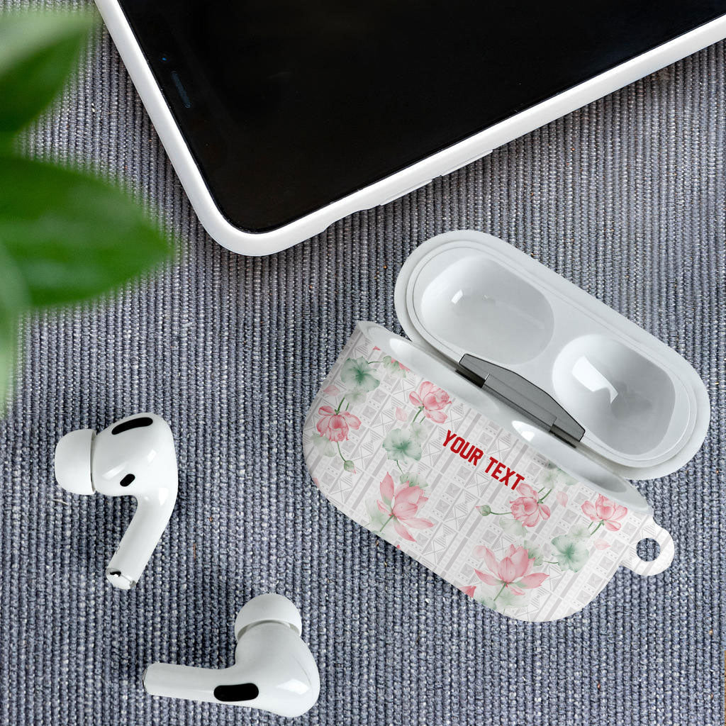 Custom Malawi Lotus Floral AirPods Case Africa Women’s Football Champion Series 2026