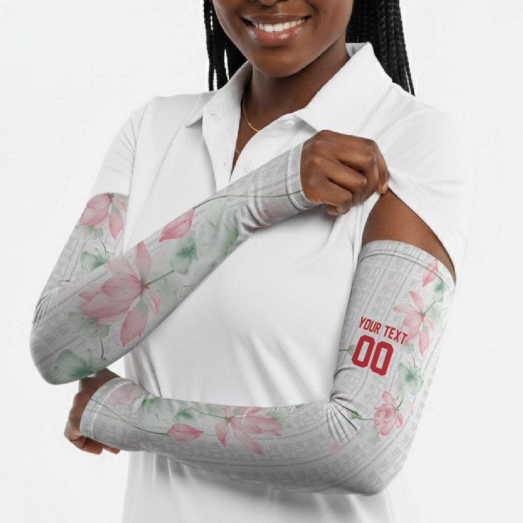Custom Malawi Lotus Floral Arm Sleeves Africa Women’s Football Champion Series 2026