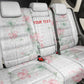 Custom Malawi Lotus Floral Back Car Seat Cover Africa Women’s Football Champion Series 2026