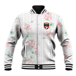 Custom Malawi Lotus Floral Baseball Jacket Africa Women’s Football Champion Series 2026