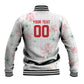 Custom Malawi Lotus Floral Baseball Jacket Africa Women’s Football Champion Series 2026
