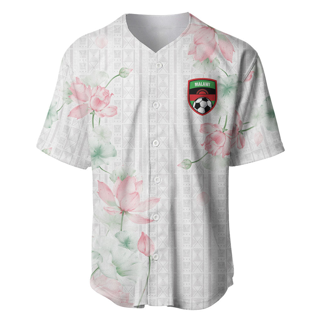 Custom Malawi Lotus Floral Baseball Jersey Africa Women’s Football Champion Series 2026