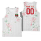 Custom Malawi Lotus Floral Basketball Jersey Africa Women’s Football Champion Series 2026