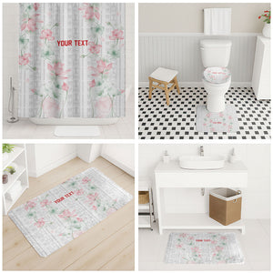 Custom Malawi Lotus Floral Bathroom Set Africa Women’s Football Champion Series 2026