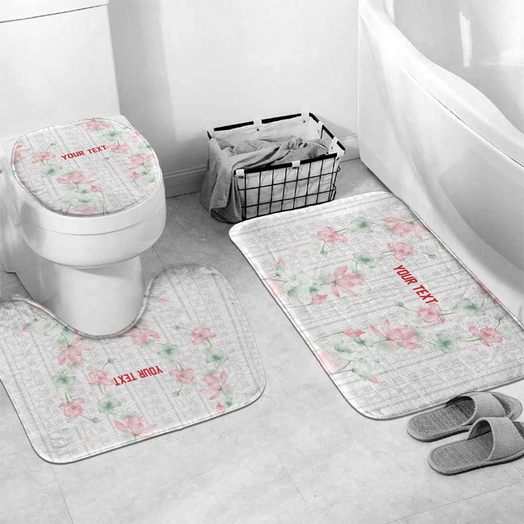 Custom Malawi Lotus Floral Bathroom Set Africa Women’s Football Champion Series 2026