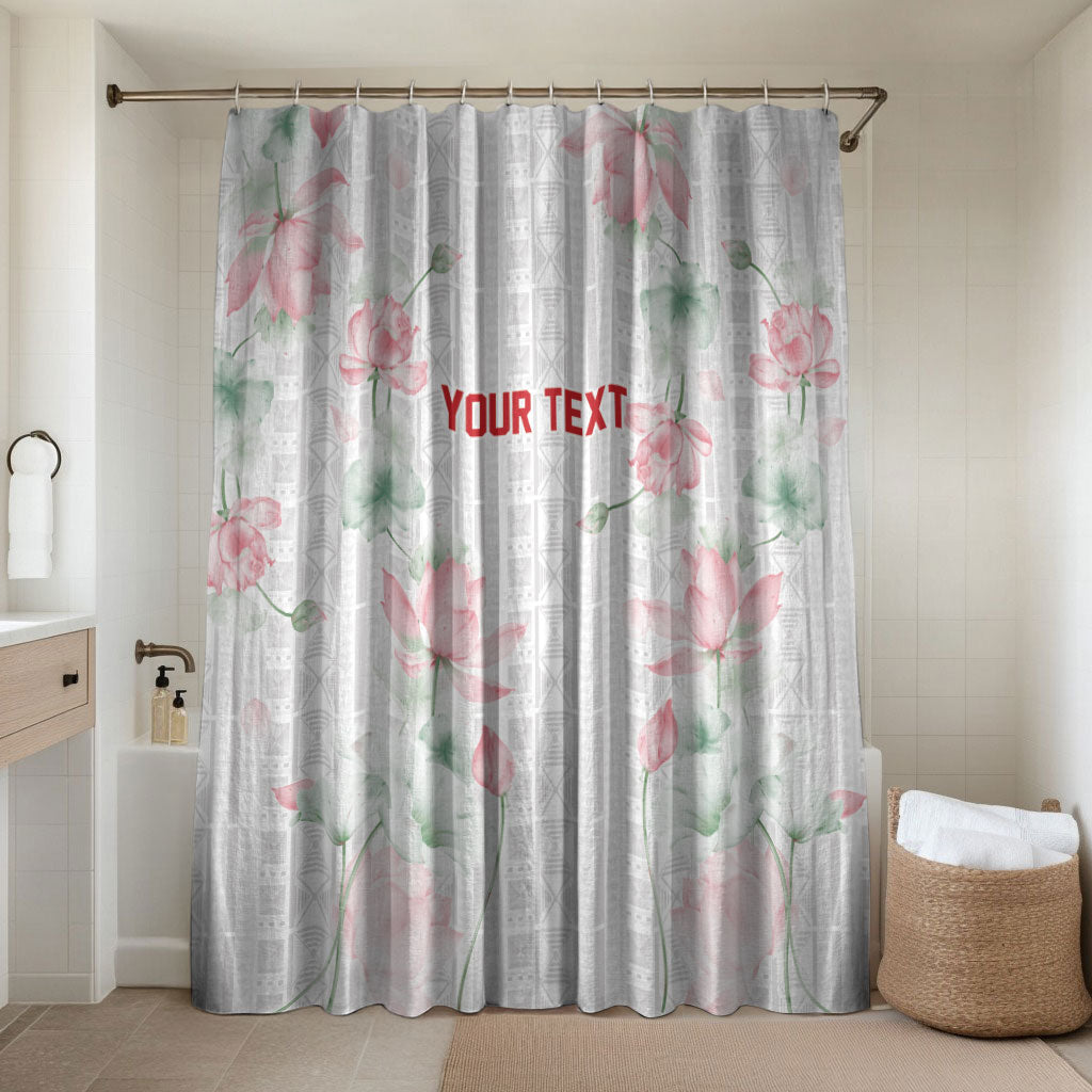 Custom Malawi Lotus Floral Bathroom Set Africa Women’s Football Champion Series 2026