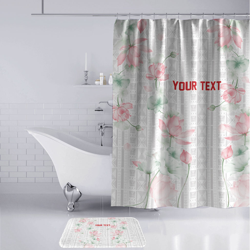 Custom Malawi Lotus Floral Bathroom Set Africa Women’s Football Champion Series 2026