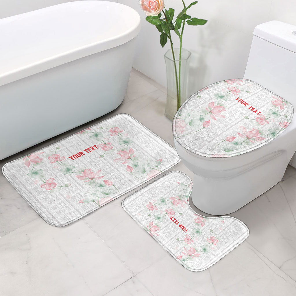 Custom Malawi Lotus Floral Bathroom Set Africa Women’s Football Champion Series 2026