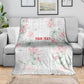 Custom Malawi Lotus Floral Blanket Africa Women’s Football Champion Series 2026
