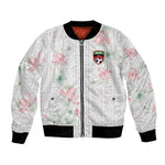 Custom Malawi Lotus Floral Bomber Jacket Africa Women’s Football Champion Series 2026