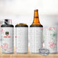 Custom Malawi Lotus Floral 4 in 1 Can Cooler Tumbler Africa Women’s Football Champion Series 2026