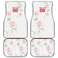 Custom Malawi Lotus Floral Car Mats Africa Women’s Football Champion Series 2026