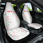 Custom Malawi Lotus Floral Car Seat Cover Africa Women’s Football Champion Series 2026