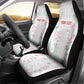 Custom Malawi Lotus Floral Car Seat Cover Africa Women’s Football Champion Series 2026