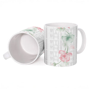 Custom Malawi Lotus Floral Ceramic Mug Africa Women’s Football Champion Series 2026
