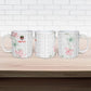 Custom Malawi Lotus Floral Ceramic Mug Africa Women’s Football Champion Series 2026