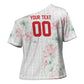 Custom Malawi Lotus Floral Cross Shoulder Shirt Africa Women’s Football Champion Series 2026