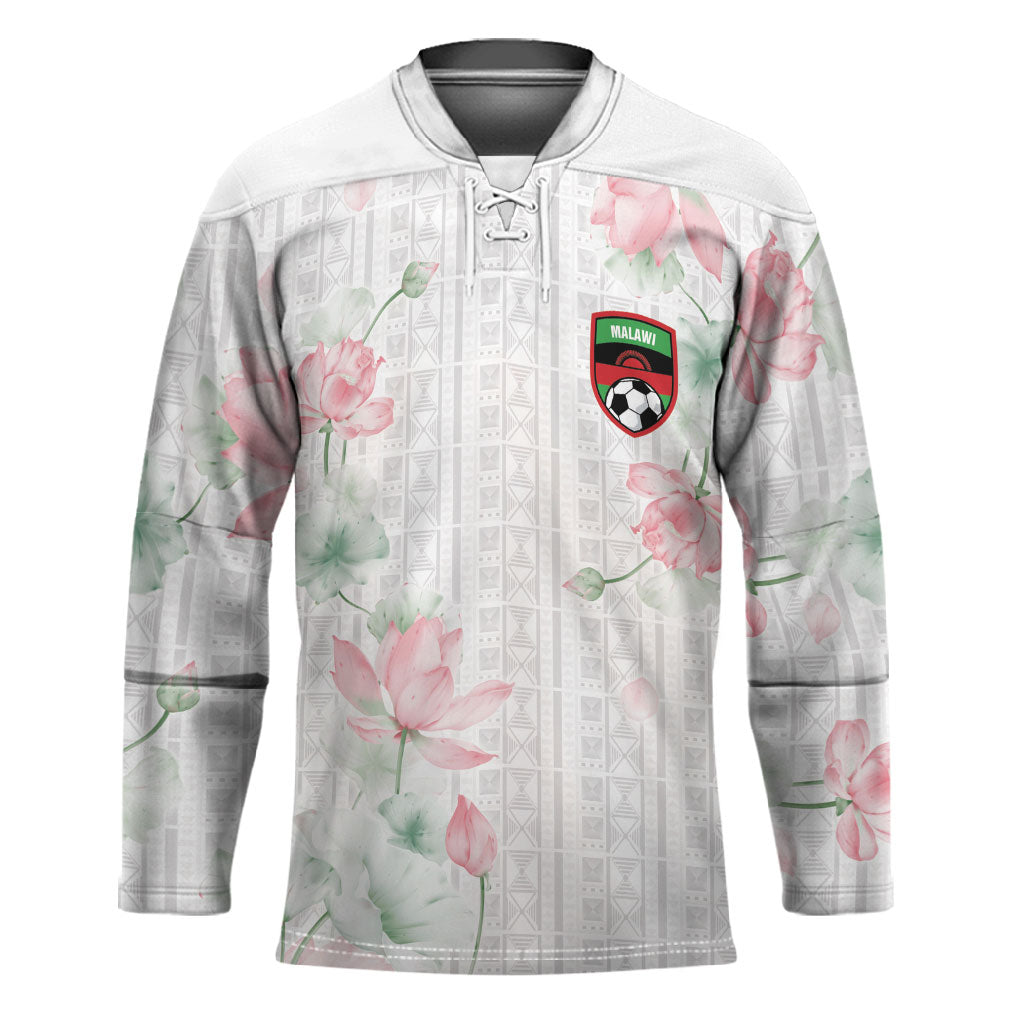 Custom Malawi Lotus Floral Hockey Jersey Africa Women’s Football Champion Series 2026