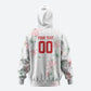 Custom Malawi Lotus Floral Hoodie Africa Women’s Football Champion Series 2026
