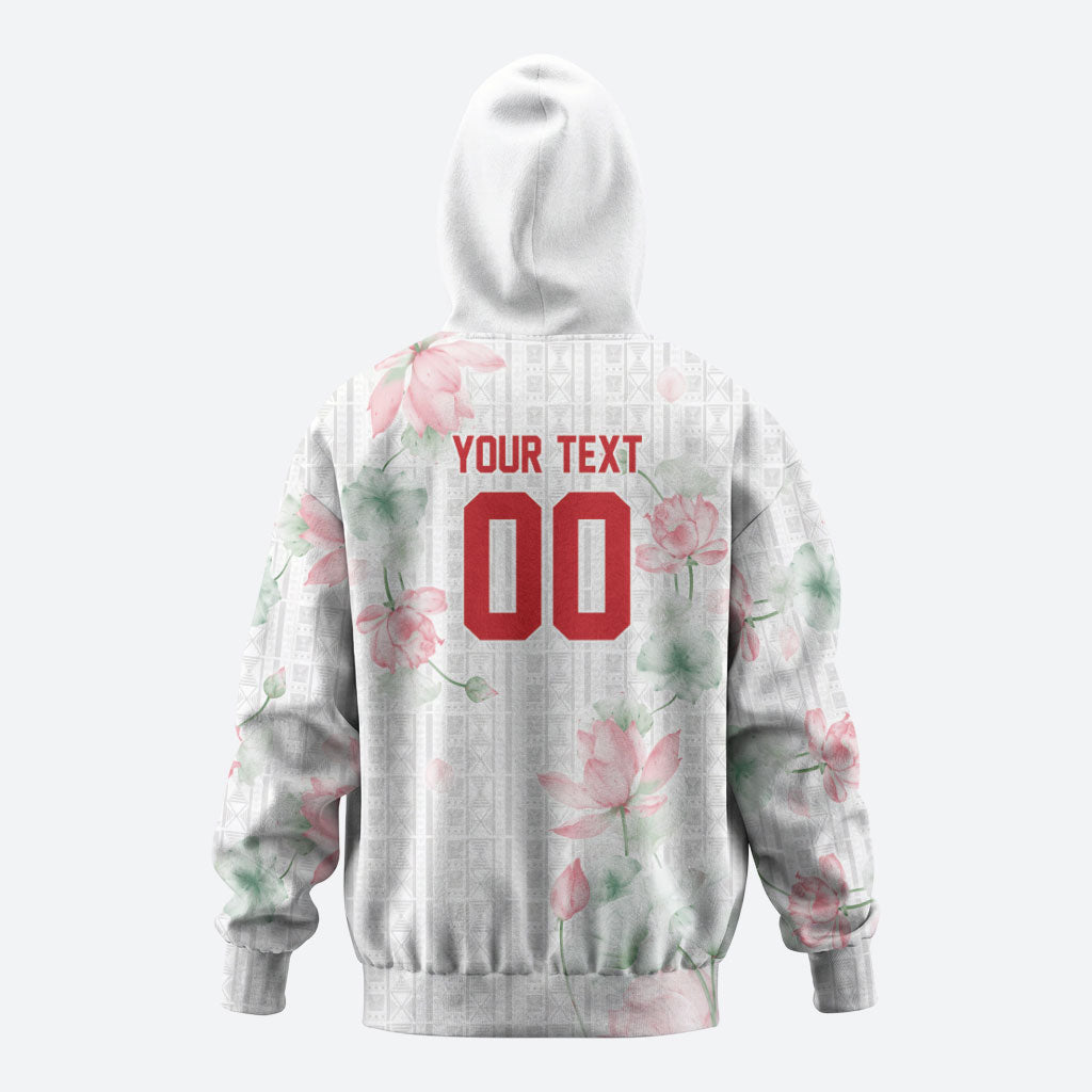 Custom Malawi Lotus Floral Hoodie Africa Women’s Football Champion Series 2026