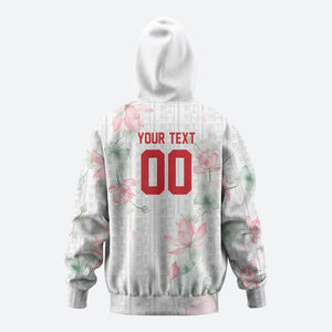 Custom Malawi Lotus Floral Hoodie Africa Women’s Football Champion Series 2026