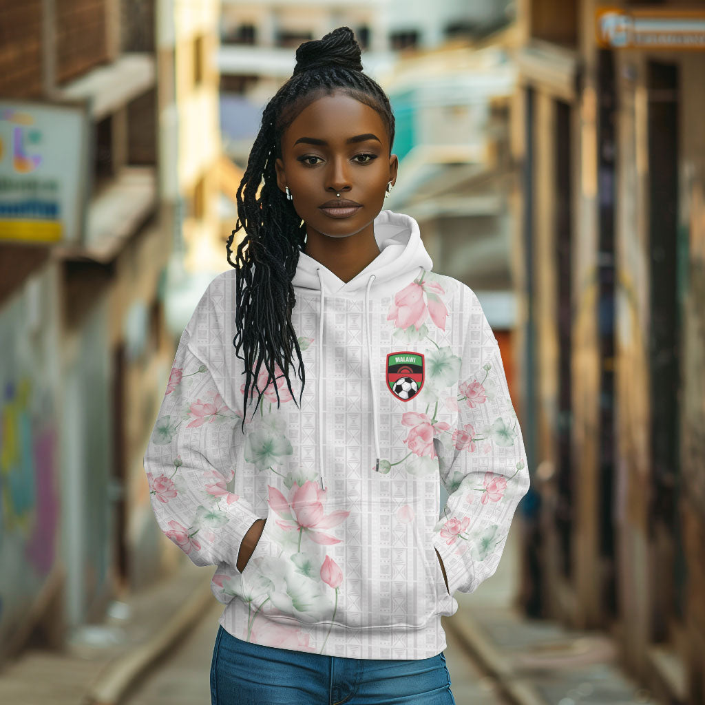 Custom Malawi Lotus Floral Hoodie Africa Women’s Football Champion Series 2026