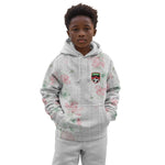 Custom Malawi Lotus Floral Kid Hoodie Africa Women’s Football Champion Series 2026