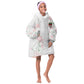 Custom Malawi Lotus Floral Kid Wearable Blanket Hoodie Africa Women’s Football Champion Series 2026