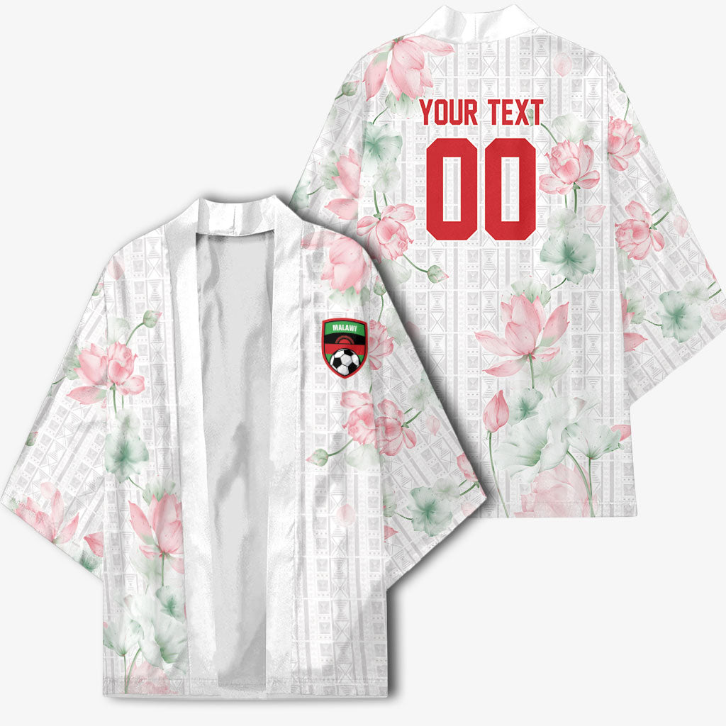Custom Malawi Lotus Floral Kimono Africa Women’s Football Champion Series 2026