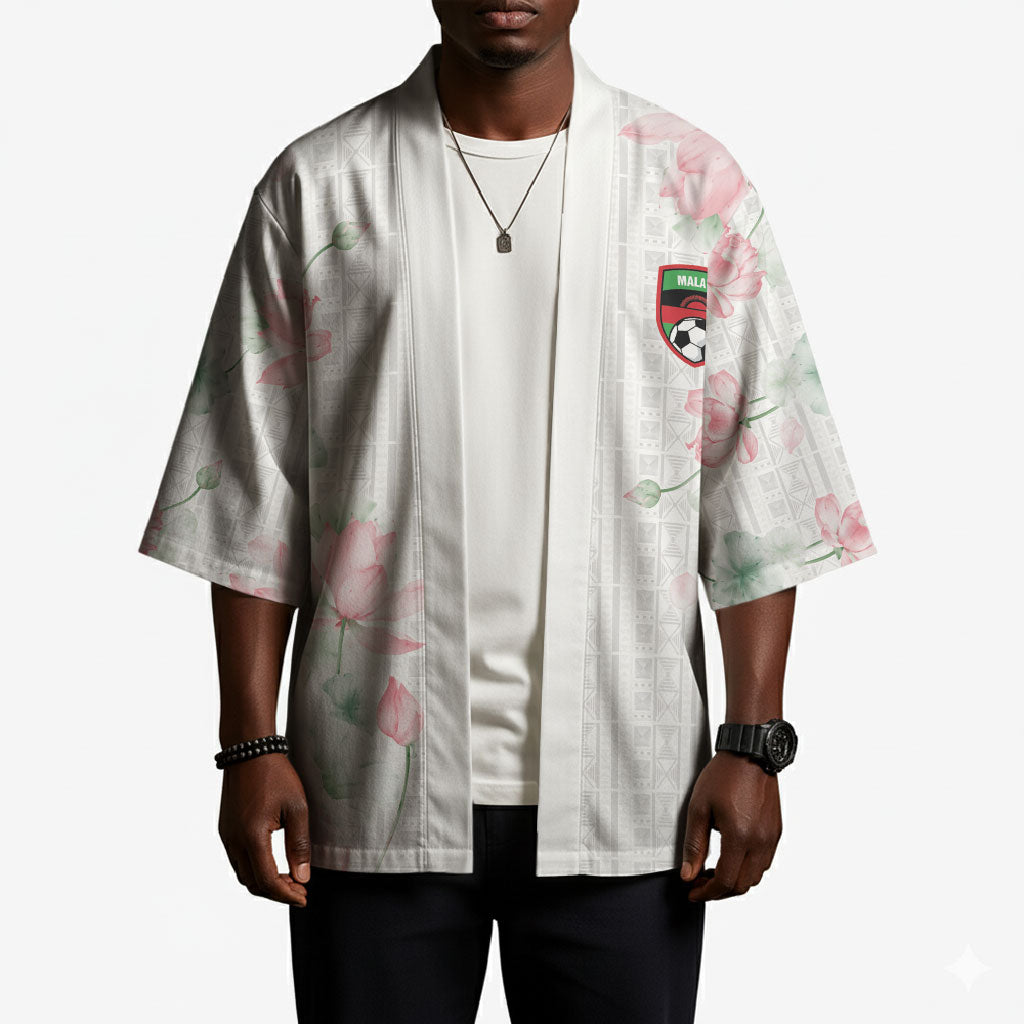 Custom Malawi Lotus Floral Kimono Africa Women’s Football Champion Series 2026