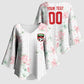 Custom Malawi Lotus Floral Kimono Sleeve Blouse Africa Women’s Football Champion Series 2026