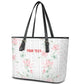Custom Malawi Lotus Floral Leather Tote Bag Africa Women’s Football Champion Series 2026