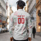 Custom Malawi Lotus Floral Long Sleeve Button Shirt Africa Women’s Football Champion Series 2026