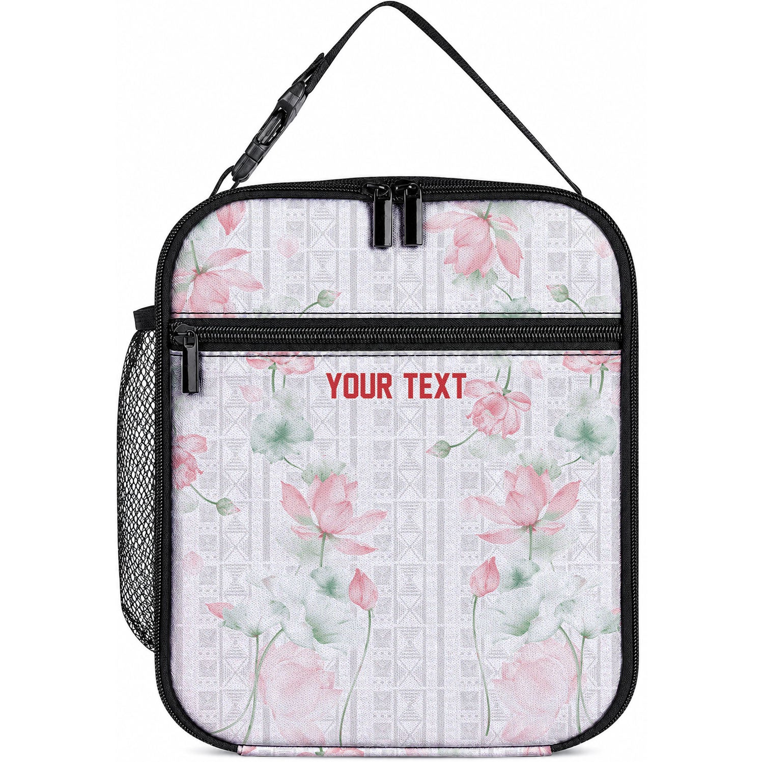 Custom Malawi Lotus Floral Lunch Bag Africa Women’s Football Champion Series 2026
