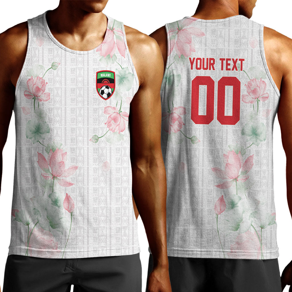 Custom Malawi Lotus Floral Men Tank Top Africa Women’s Football Champion Series 2026