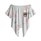Custom Malawi Lotus Floral Off Shoulder Wrap Waist Top Africa Women’s Football Champion Series 2026