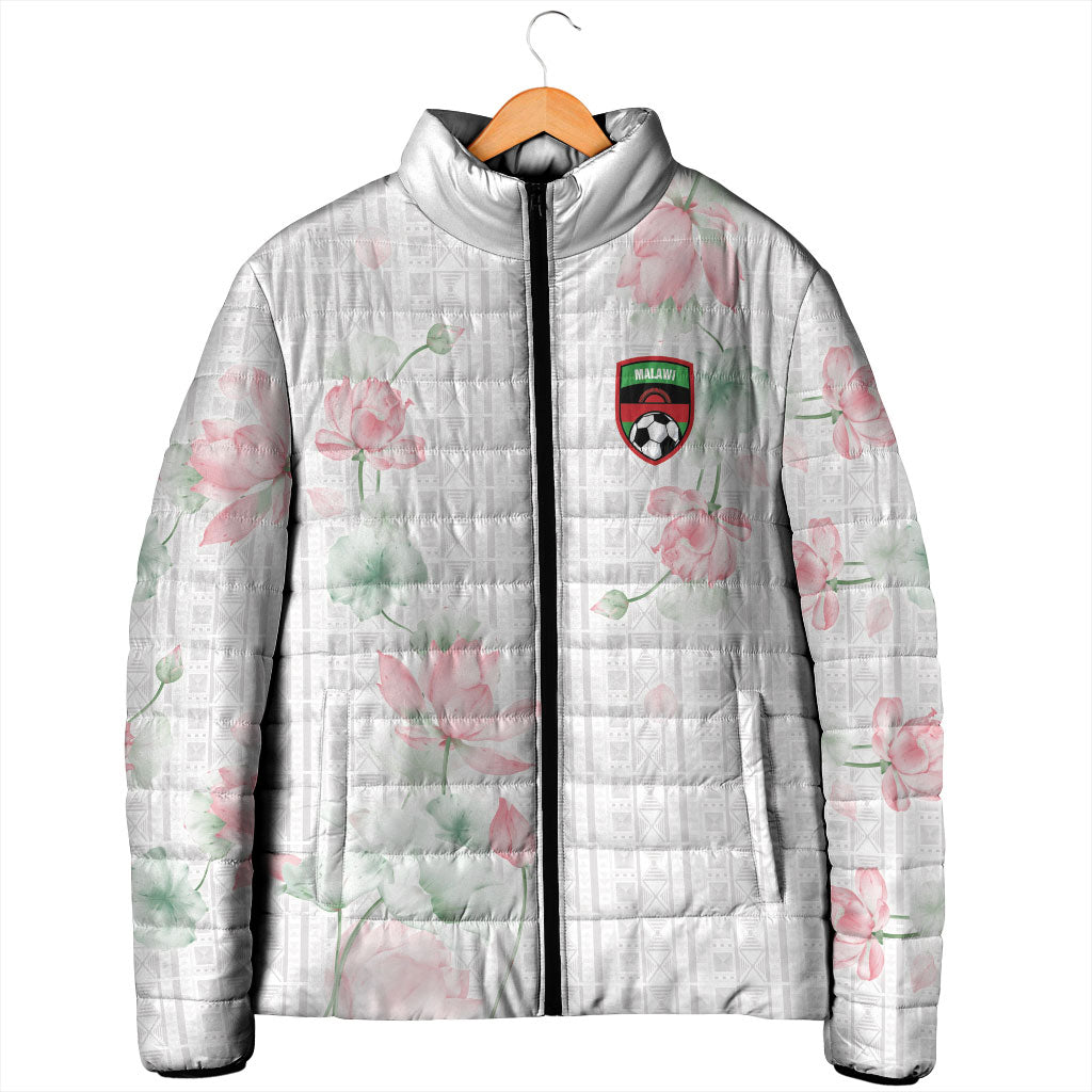 Custom Malawi Lotus Floral Padded Jacket Africa Women’s Football Champion Series 2026
